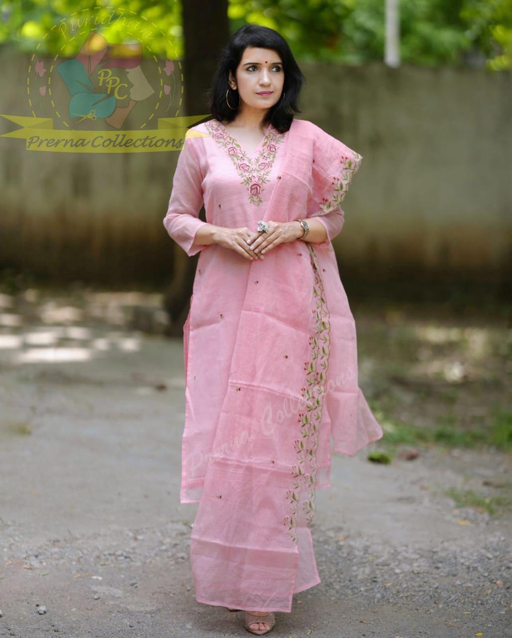 Soft kota doria 3peace suit set